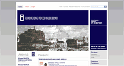 Desktop Screenshot of fondazioneroccoguglielmo.it